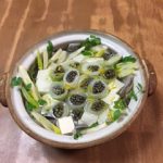 わらび巻き巻き湯豆腐